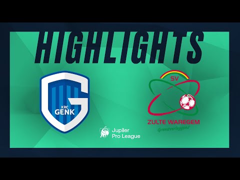 KRC Genk - SV Zulte Waregem hoogtepunten