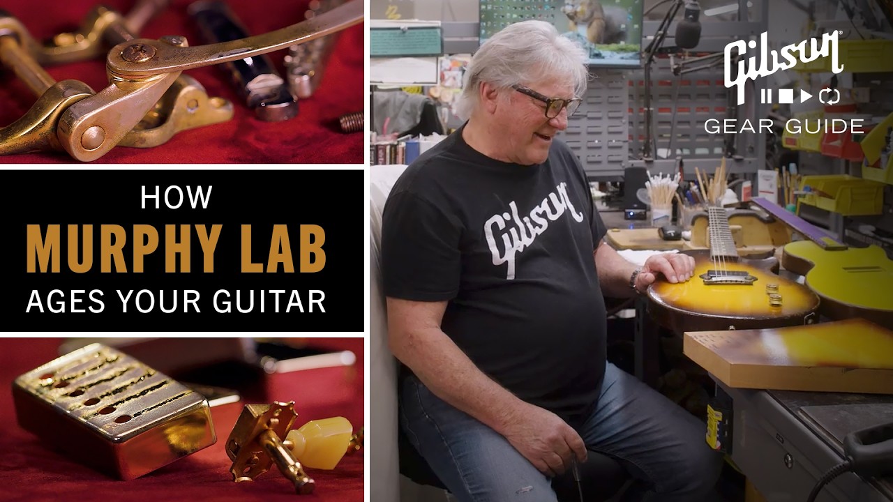 Gibson Custom Murphy Lab tour&mdash;every hand-aged detail explained - YouTube