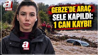 Pendik-Gebze Sınırında Araç Sele Kapıldı: 1 Ölü | A Haber