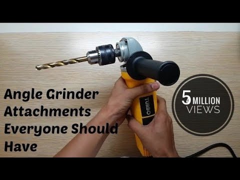 Angle grinder attachments you gotta have
