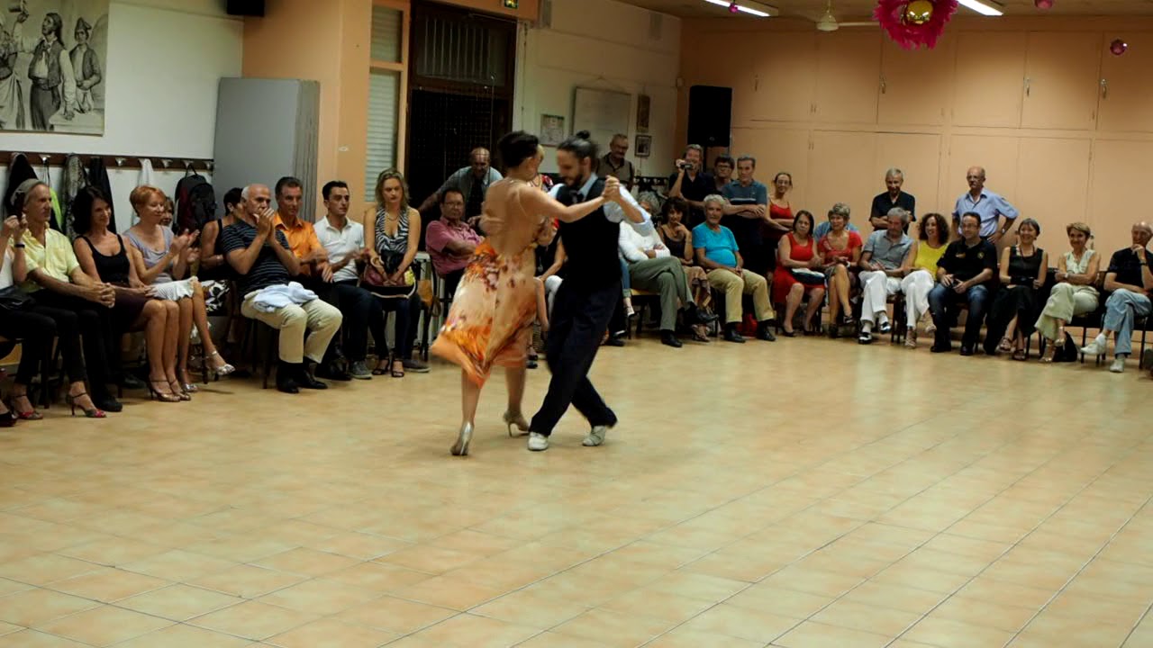 Tangueros Perpignan- Portes ouvertes 2015 Maestros Virginia Uva et César Agazzi