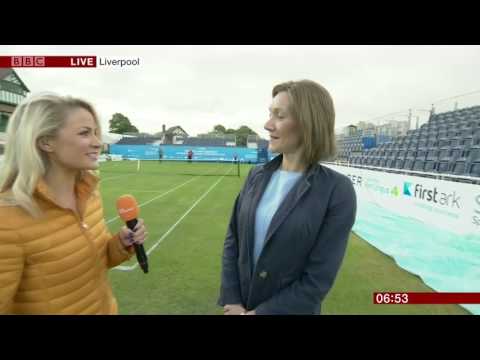 Health Benefits of Tennis Research at Liverpool Hope University on BBC Breakfast (Part 1)