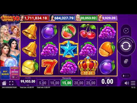 Regal Spins 10 – Video Gameplay