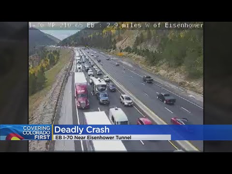 Box truck at fault for fatal crash with semi-truck near Eisenhower Tunnel, police say. I-70 eastboun