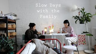 ゆっくり流れる家族の時間 | 3ヶ月ぶり！三女の帰宅 from 韓国 | Vlog