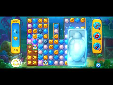 Fishdom level 10673 no boosters フィッシュダム ノーマル