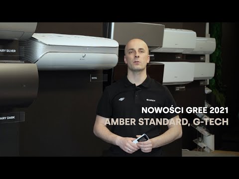 Innowacje Gree - Klimatyzatory G-Tech i Amber Standard - akademia nowości Gree 2021 - zdjęcie