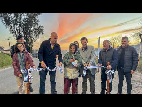 Gobierno de Canelones inauguró obras viales en Pando con una inversión de más de $ 70.000.000