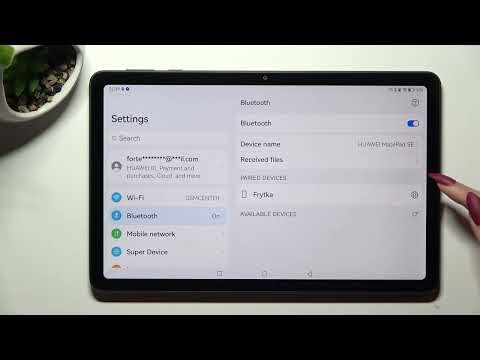 How to Pair Using Bluetooth in Huawei MatePad SE – Pair Bluetooth Device