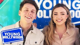 Karate Moves with Cobra Kai's Peyton List & Jacob Bertrand! video