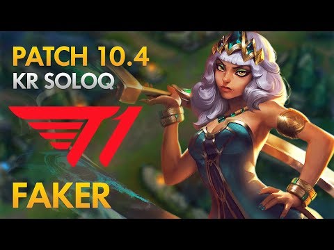 T1 Faker - Qiyana Mid Lane - KDA 15/1/5