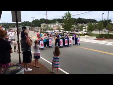 Burlington MA librarians in 4th Parade