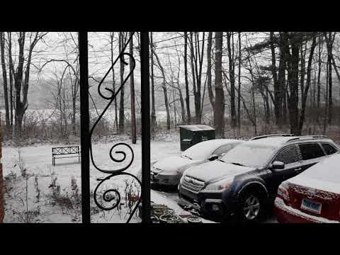 Supriyo saw First Snowfall Connecticut, USA 2017