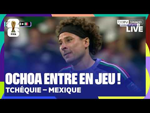 LIVE – Guillermo OCHOA rentre en jeu pour disputer son sixième Mondial sous une énorme OVATION !