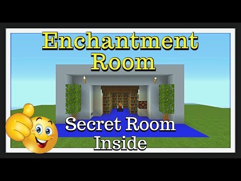 K1 Inc. - Minecraft Tutorial : Enchantment room "Secret Room inside" Must See