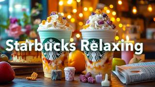 Relaxing Bossa Nova Jazz ☕ Smooth Starbucks Coffee Music For a Sunny Morning Cafe Ambience
