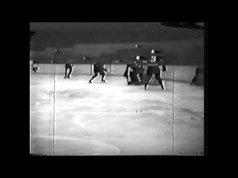Chicago Blackhawks Detroit Red Wings Dec. 6, 1953 Newsreel Highlights