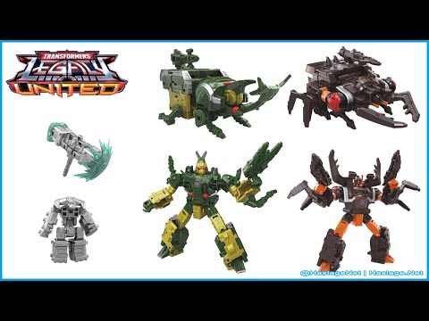 Amazon Exclusive! #Transformers Legacy United Mayhem Attack Squad Chop Shop, Barrage & Malleus