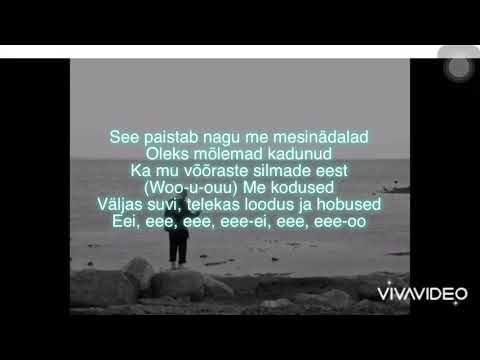 5MIINUST x HENDRIK SAL-SALLER - Loodus ja hobused (LYRICS)