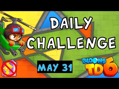 Bloons TD 6 Daily Challenge | Flying Towers Only | No MK No Powers | May 31 2023