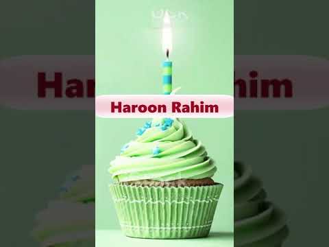 Happy Birthday Haroon Rahim  #cake #happybithdaytoyou #happybirthday #birthdaywishes