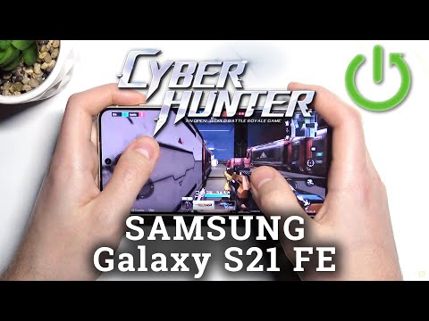 Samsung Galaxy S21 FE - *120 Hz* Cyber Hunter Game TEST