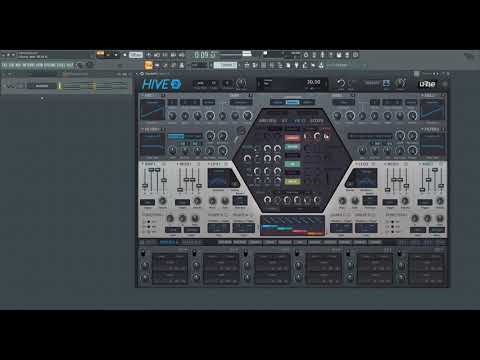 U-He Hive 2 - Basic Saw Pad
