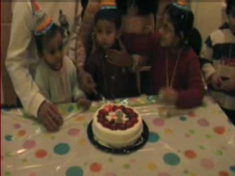 Johan Bday Cake Cutting - 2 years old