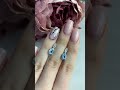 Серебряные серьги с топазом 2.209ct