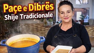 Paçe e Dibrës si dikur, recetë tradicionale | Traditional Dibra Pache Albanian meat broth