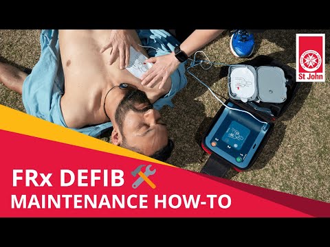 How to maintain your Philips FRx Defibrillator