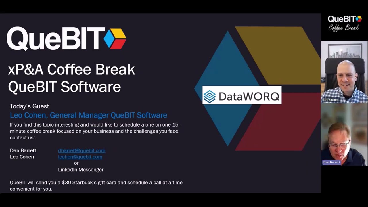 Coffee Break DataWORQ: Enhancing Predictive Analytics in Business Planning