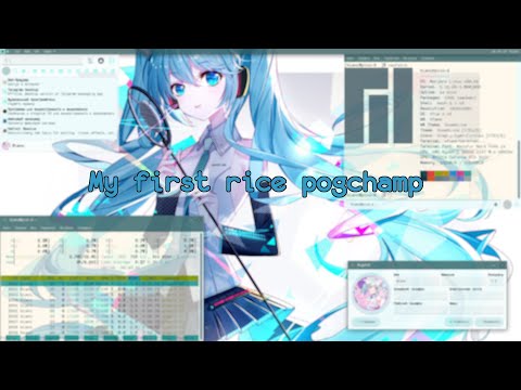 My First Rice | Manjaro XFCE