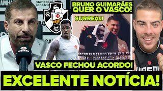 EXCELENTE NOTÍCIA PARA O TORCEDOR! PEDRINHO FOI GIGANTE! ACORDO FECHADO POR JOGADOR! BG QUER O VASCO