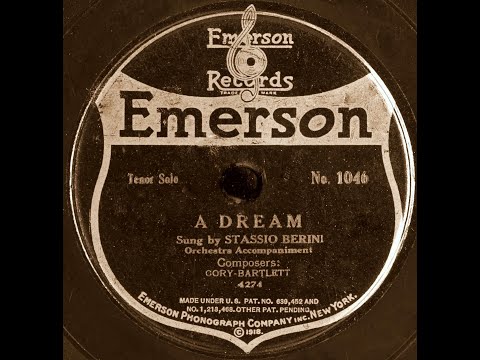 Stanislaw Berini - A Dream (Emerson, 1919)