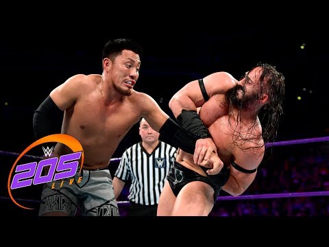 Neville & Tozawa battle for Cruiserweight Title before Enzo Amore arrives: 205 Live, Aug. 22, 2017
