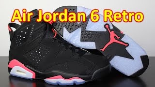 Video thumbnail for Air Jordan 6 Retro Black/Infrared 23 - Review + On Feet (4K) by SR4U Sneaker Reviews