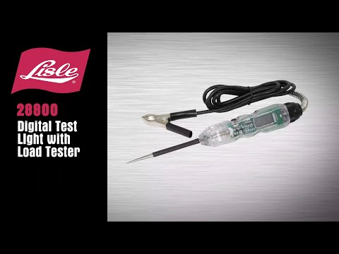 Lisle 28800 Digital Test Light with Load Tester