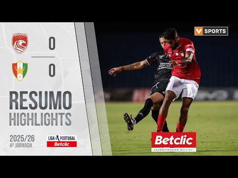 Resumo: Santa Clara 0-0 Estrela Amadora (Liga 25/26 #4)