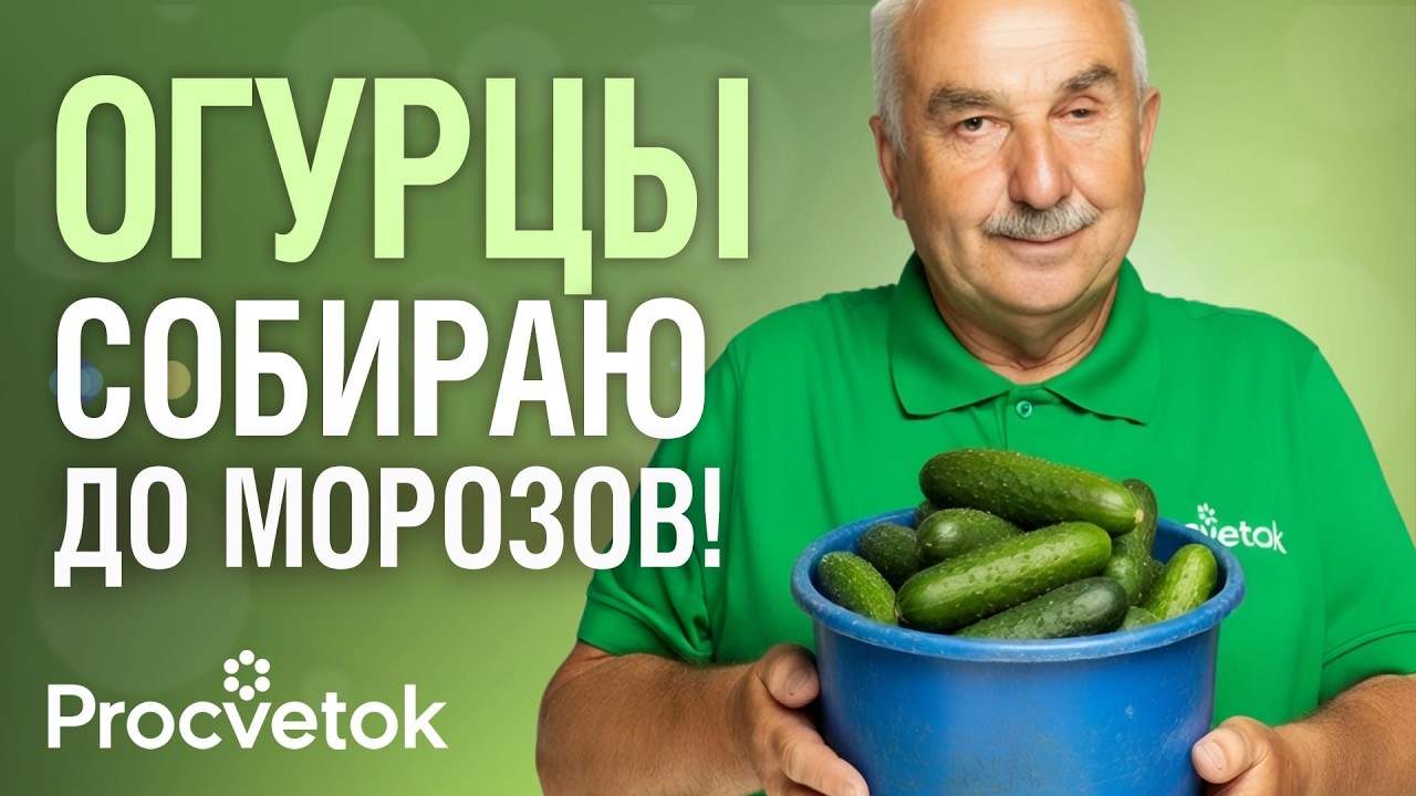 ОГУРЦЫ БУДУТ УСЫПАНЫ ПЛОДАМИ ДО САМОЙ ОСЕНИ, если сделаете так!