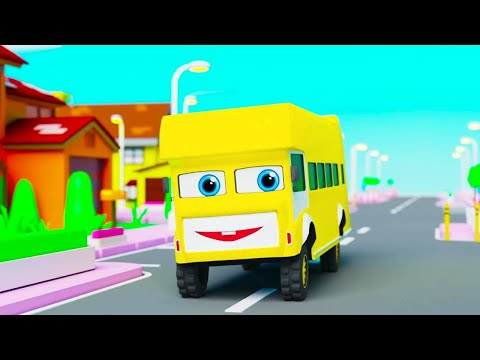 Wheels On The Bus Go Round and Round | Popular Nursery Rhyme | Pilli Go Preschool Nursery Rhymes