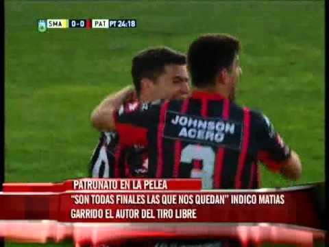 Matías Garrido: "Son todas finales las que nos quedan" , tras su gol contra Santamarina