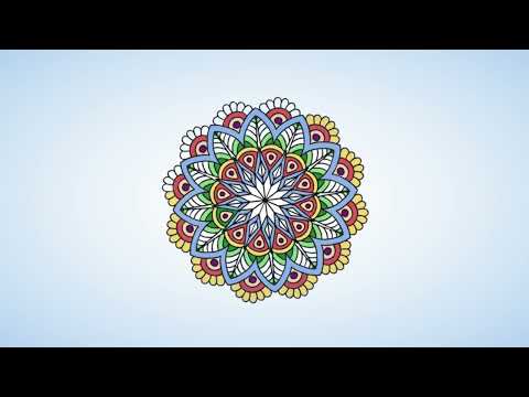 Mandala Coloring Pages Video