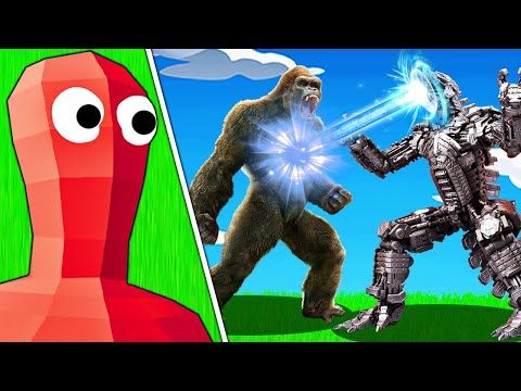 I UPGRADE This Wobbler Into KING KONG and MECHAGODZILLA! - (TABS) Totally Accurate Battle Simulator