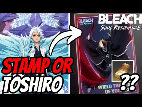 ICHIGO WEAPON STAMP IS IT WORTH IT OR SAVE FOR HITSUGAYA?? Bleach Soul Resonance