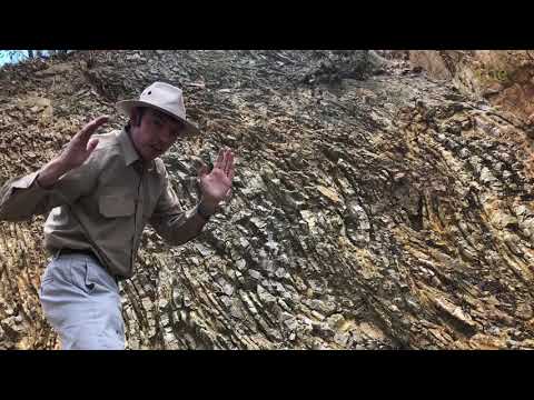George the Geologist - Folded Rocks