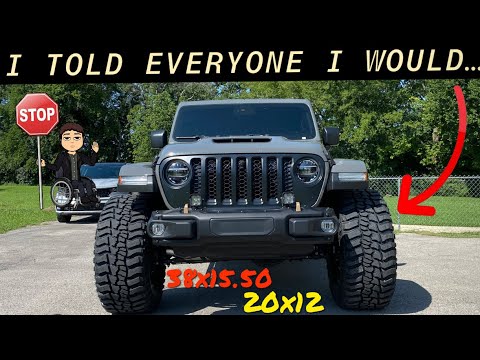 Jeep Rubicon 392 NO LIFT / Stock JL Wrangler Largest Wheels & Tires