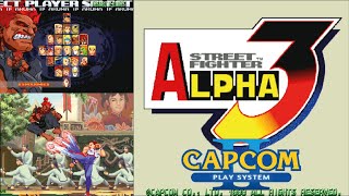 Street Fighter Alpha 3 CPS2 Arcade - C&M Playthrough