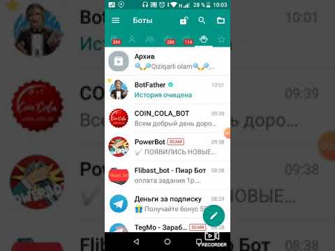 Telegramda bot ochish va uni yurg'izi