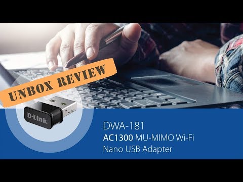 D-Link DWA-181 tinklo plokštė WLAN video